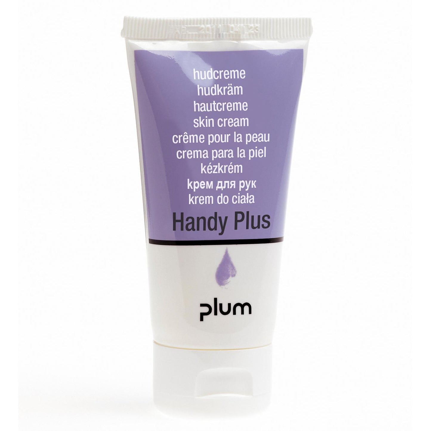 Hudcreme Handy Plus 50ml med Parfume Snaplåg 27% fedt til efter arbejde,50 Ml/tub