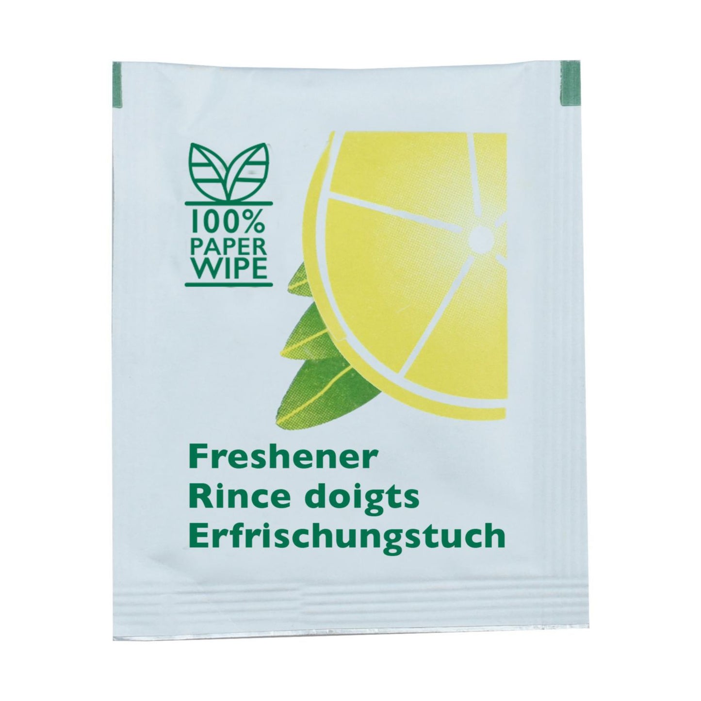 Vådserviet Fugtighedsserviet L5xB6xH0.2cm med Citronduft Enkeltpakket,1000 stk/krt