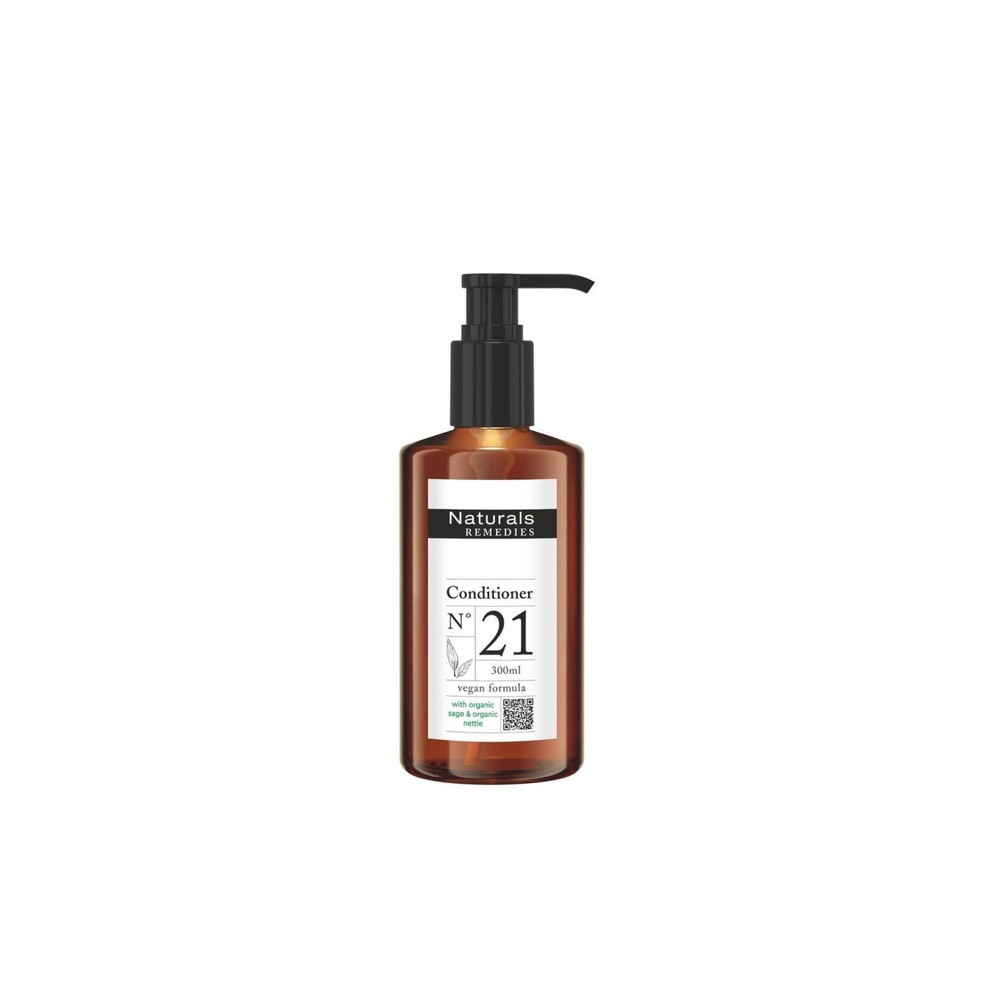 Balsam Natural Remedies Nr. 21 Conditioner 300ml Cannes pumpe vegansk,12 stk x 300 ml/krt