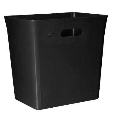 Affaldsspand Avedøre 20ltr L246xB340xH520mm Genbrugsplast Sort,1 stk