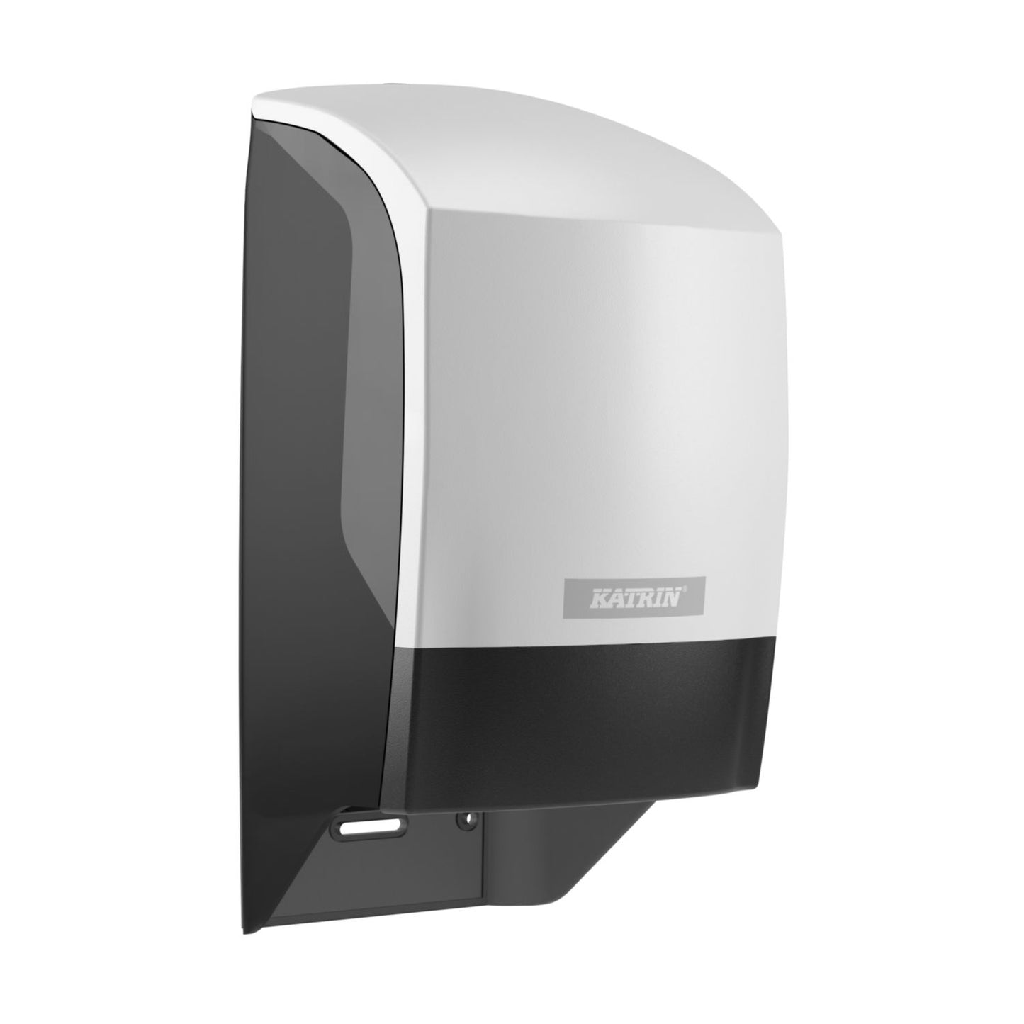 Dispenser Katrin Toiletpapir System L17.2xB15.2xH31.2cm Plast Hvid til 2 ruller,1 stk