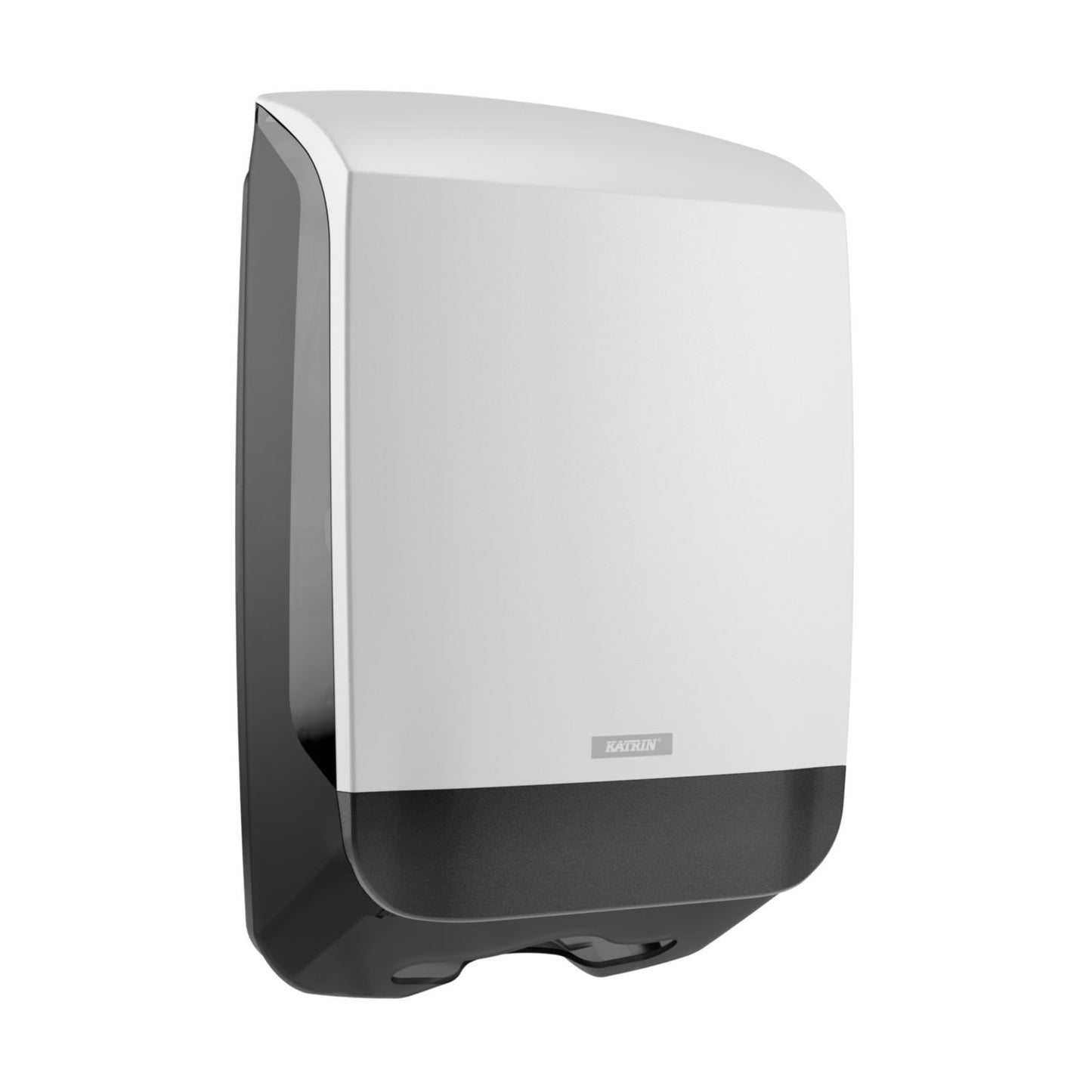 Dispenser Katrin Håndklædeark M L14.2xB30.1xH44.5cm Plast Hvid,1 stk