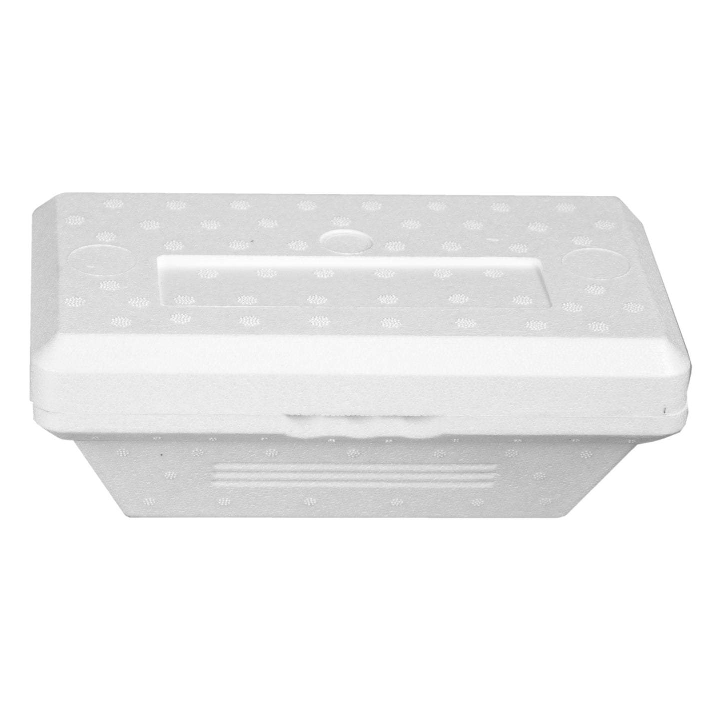 Isboks 1 ltr m/Løst låg Termo/Portionsboks EPS Hvid OMPAK 17 ps x 10 stk/krt,17 ps x 10 stk/krt