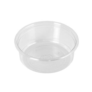 Bæger M 0116-1A rund klar rPET 250ml Ø118x44mm,500 stk/krt