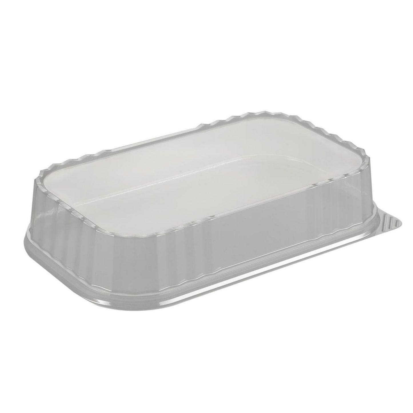 Låg Ready2Cook Rektangulær L27.1xB16.8xH5.2cm PET klar,100 stk/pk