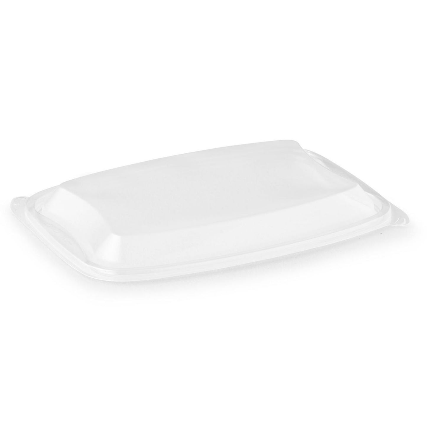 Låg Bistro Warm 1-rum reklangulær L254xB174xH23mm PP klar,6 ps x 50 stk/krt