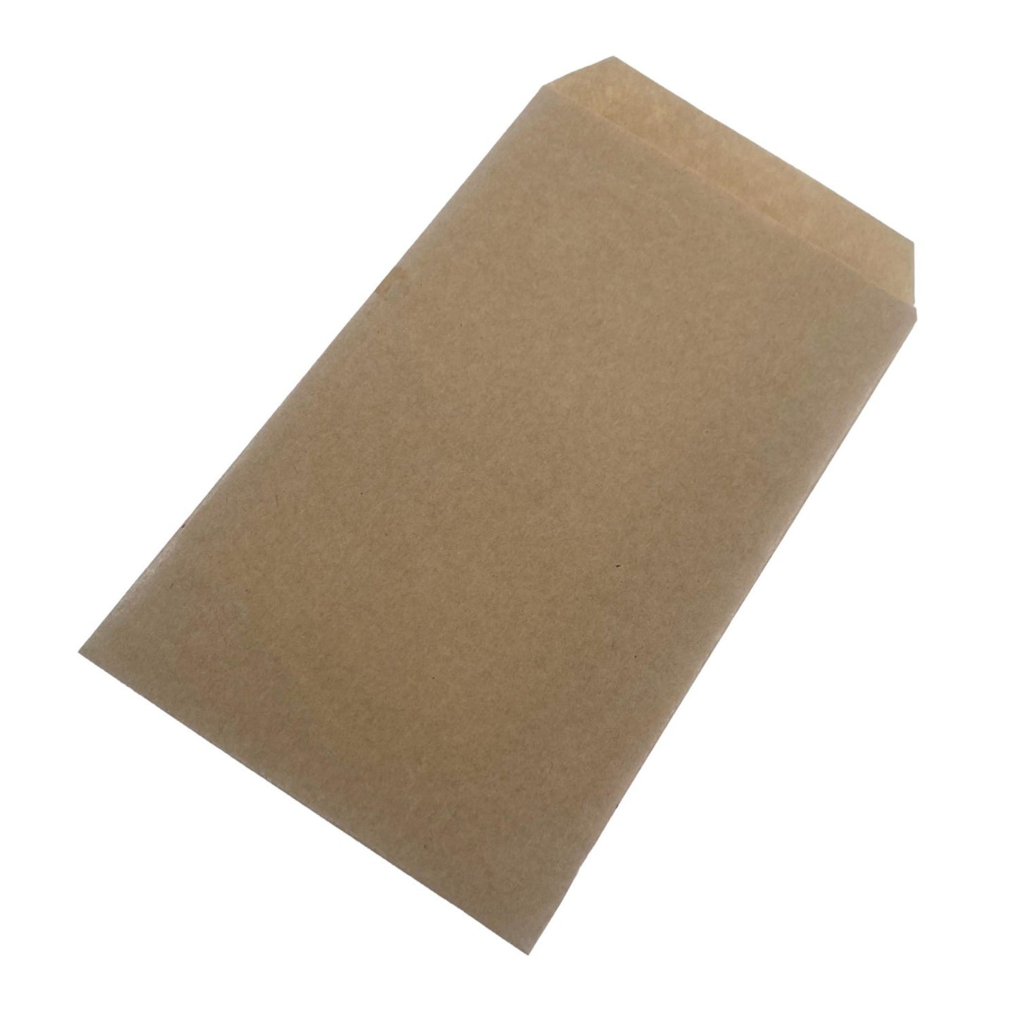 Fransk hotdog pose flad L170xB100mm 40gr papir brun,1000 stk/krt