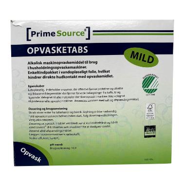 Opvaskebørste Prime Source Mild – Svanemærket, vandopløselig folie, 100 stk