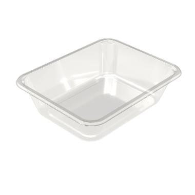 Bakke 1-rum 2227-1G 1660 ml L227xB178xH60mm APET klar,336 stk/krt