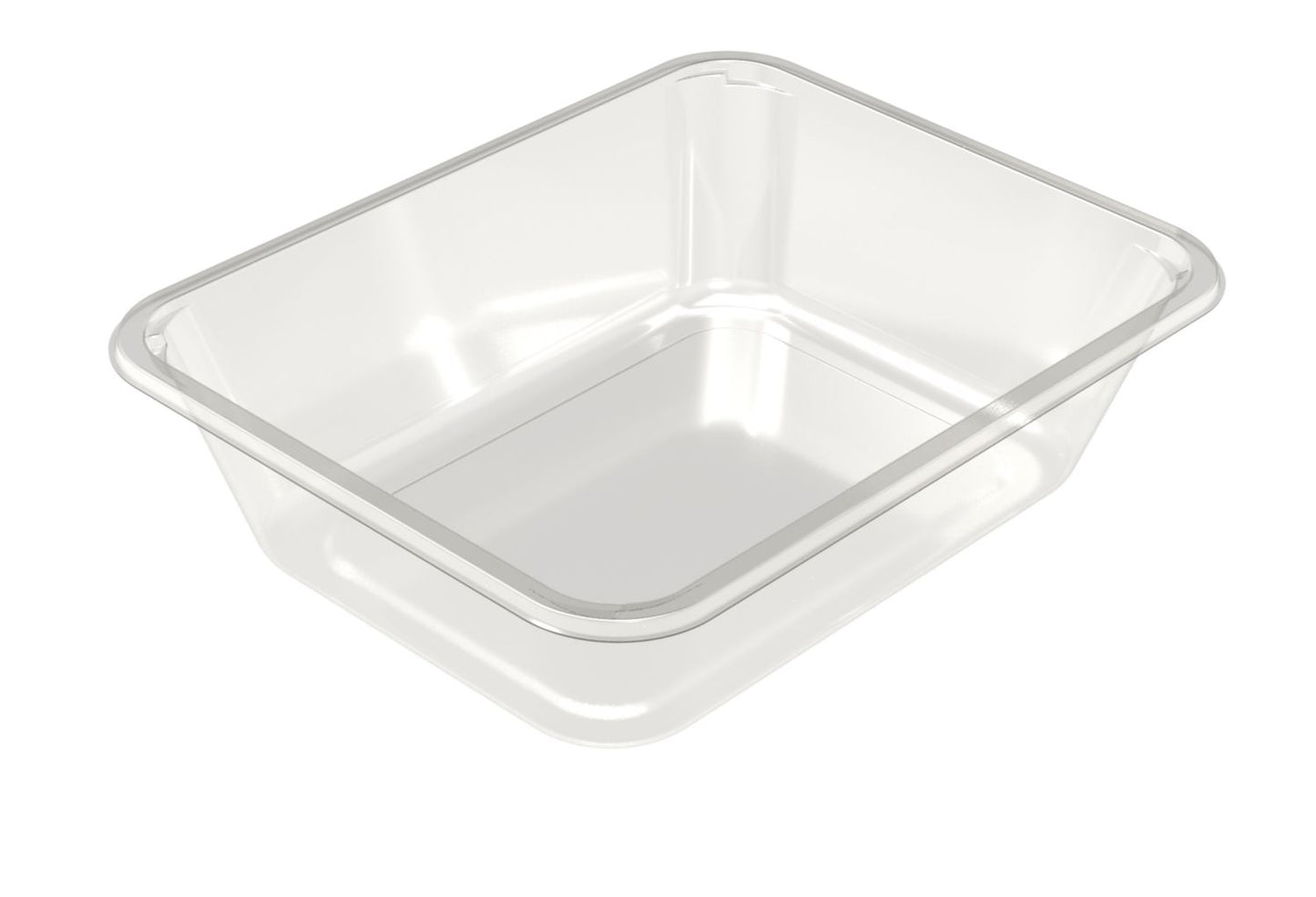 Bakke 1-rum 2227-1G 1660 ml L227xB178xH60mm APET klar,336 stk/krt