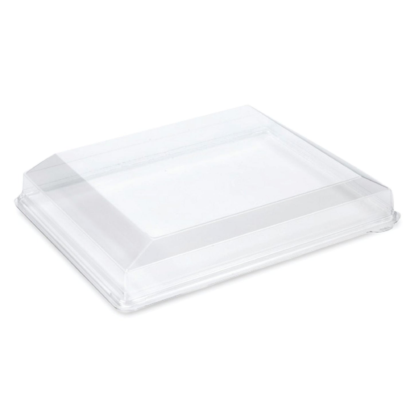 Plastlåg Zen Tapas Rektangulær L32xB25xH5cm RPET Klar,2 ps x 60 stk/krt