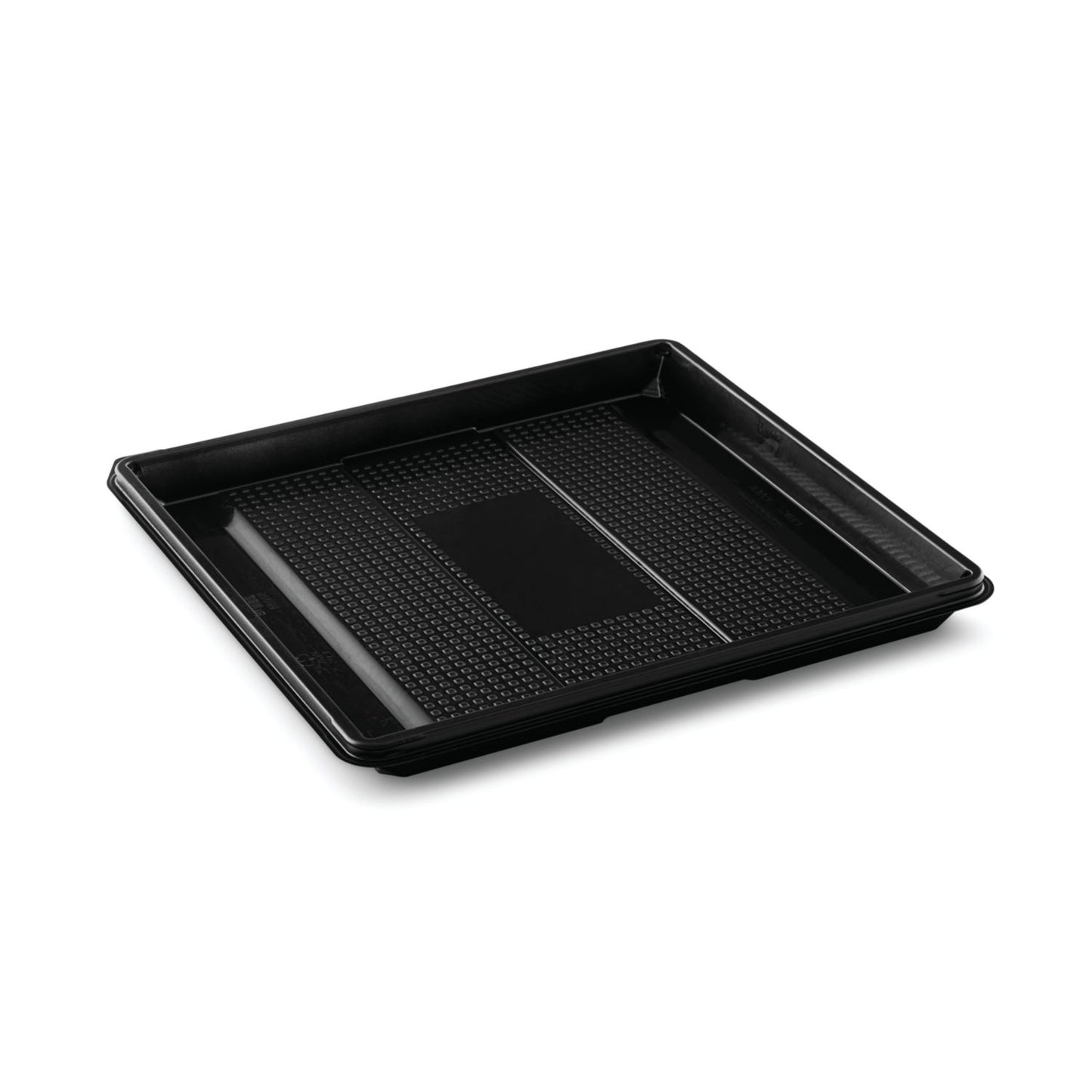 Bakke Zen Tapas 1-rum Kvadrat 876ml L250xB250xH20mm RPET Sort,2 pk x 60 stk x 1 stk/krt