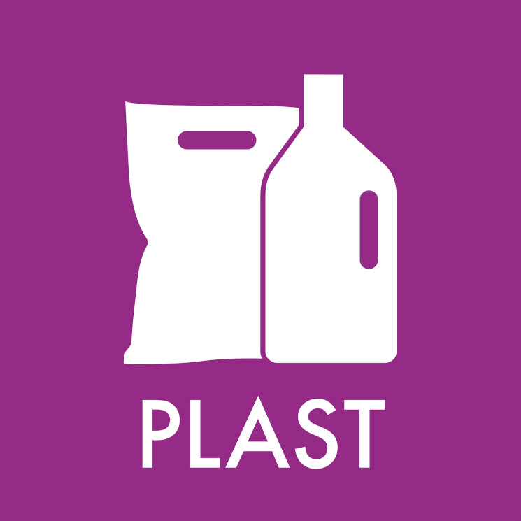Piktogram L120xB120mm Plast,1 stk