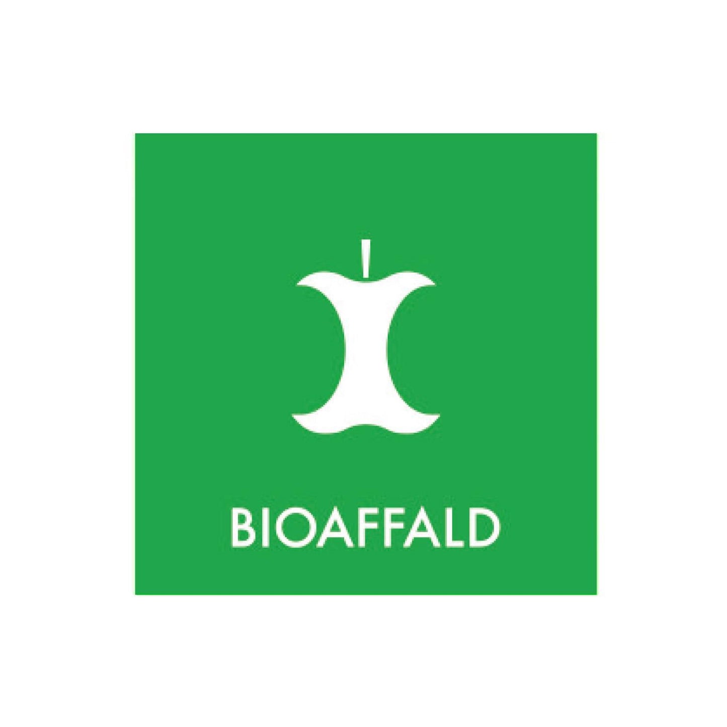 Piktogram L120xB120mm Bioaffald,1 stk