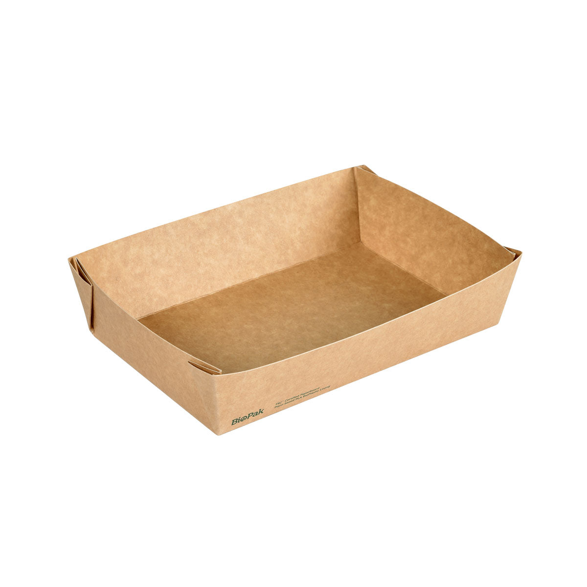 Bakke Boks Viking 1-rum Rektangulær L14xB20xH4.5cm uden låg Brun,300 stk/krt