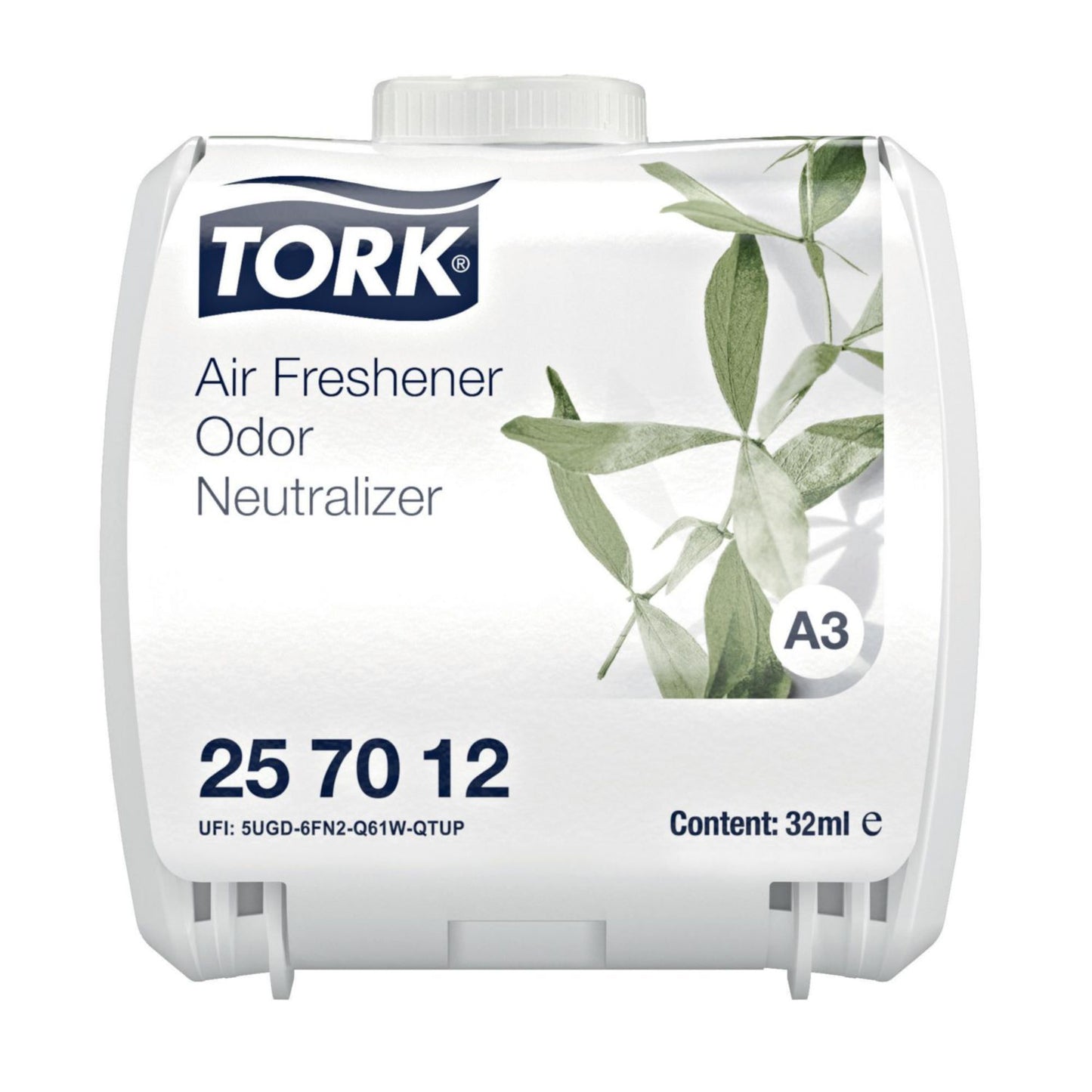 Luftfrisker Flydende Tork Airfreshener Neutral 32ml m Parfume t Constant A3 disp,6 stk x 32 ml/krt