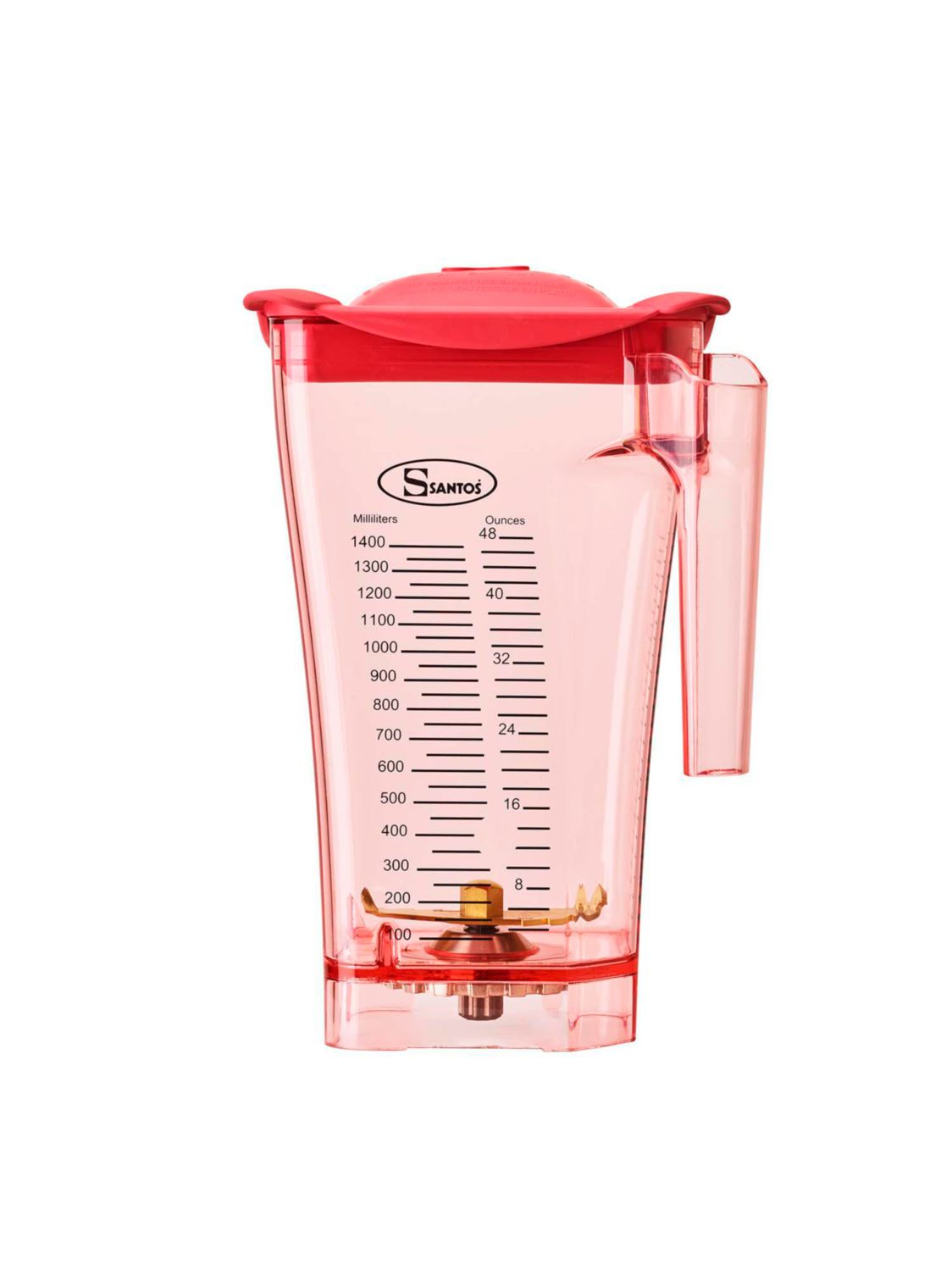 Kande Santos Komplet 1.4ltr L16xB16xH25cm Polymer Rød til blender 66,1 stk