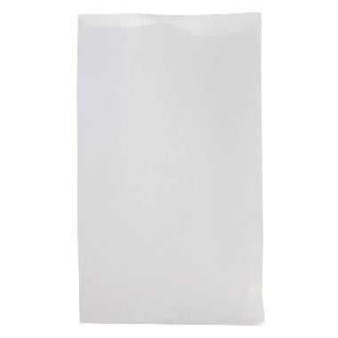Klodsbundspose L250xB150xH250mm papir 70gr Hvid FRA 2511785 250x150x430mm,200 stk/krt