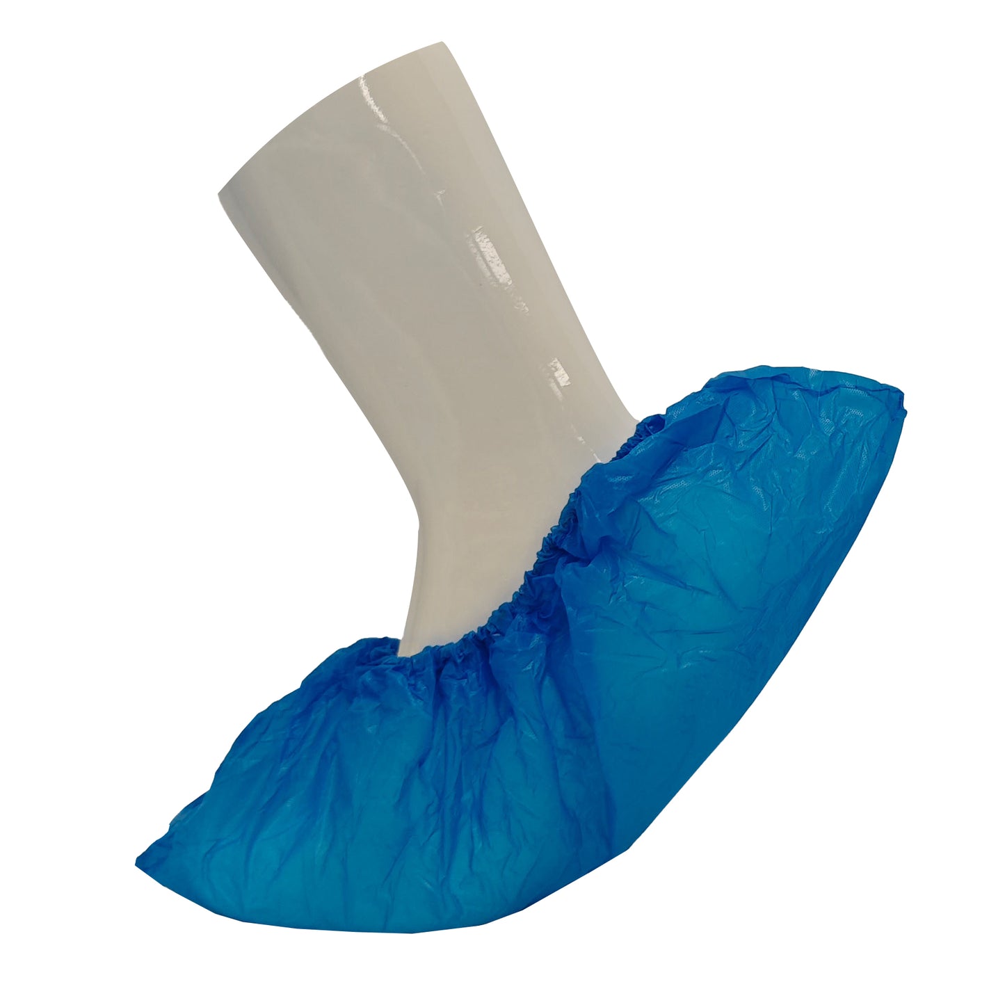 Skoovertræk 41cm 50my CPE blå,100 stk/ps