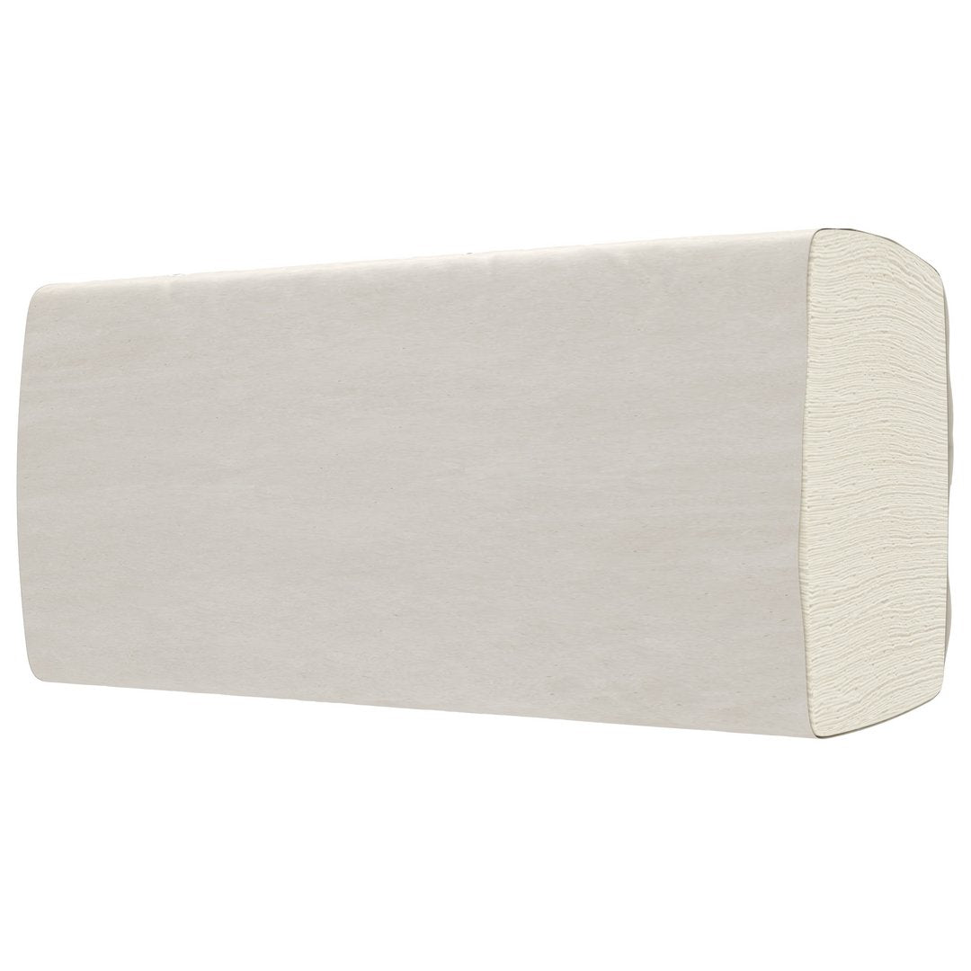 Håndklædeark BlackSatino GreenGrow Z-Fold 2-lag L24xB20.6xD8cm Mix Natur,25 pk x 150 stk/krt