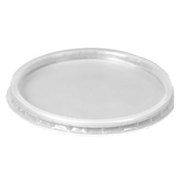 Plastlåg Ø101xH1cm PP Transparent T/DeliPack bæger 125-500ml,50 stk/pk