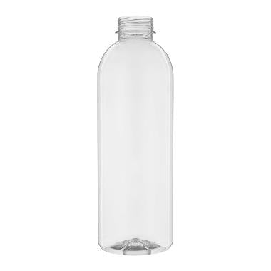 Flaske Catersource 1000 ml Ø8.1x243.5 mm PET Klar OMPAK 57 stk/krt,57 stk/krt
