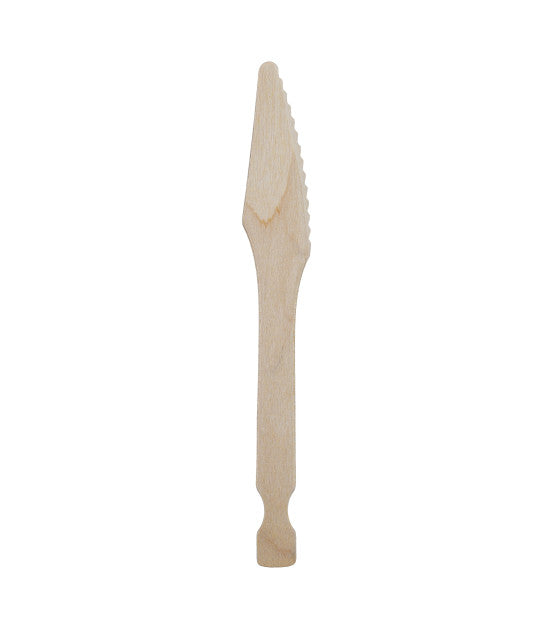 Kniv Til Dispenser L17cm Træ Natur,100 stk/ps