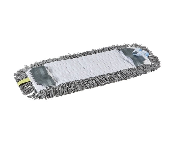 Moppe Damp 43 40cm Microfiber Svanemærket med Lommer Grå til ujævne overflader,5 stk/pk