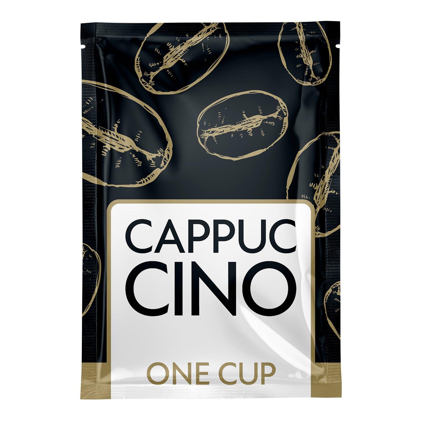 Kaffe Wonderful Cappuccino 12,5g/brev cremet frysetørret instant,50 stk x 12.5 g/krt