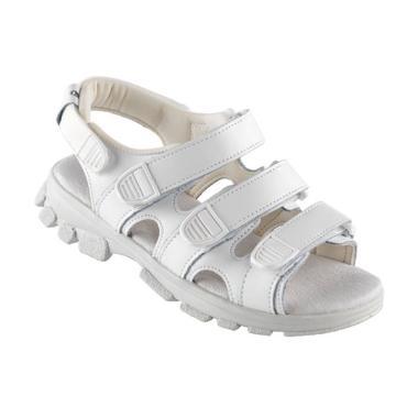 Sandal Sundheds Walki str 39 med Velcro/Chock absorberende Hvid,1 Par