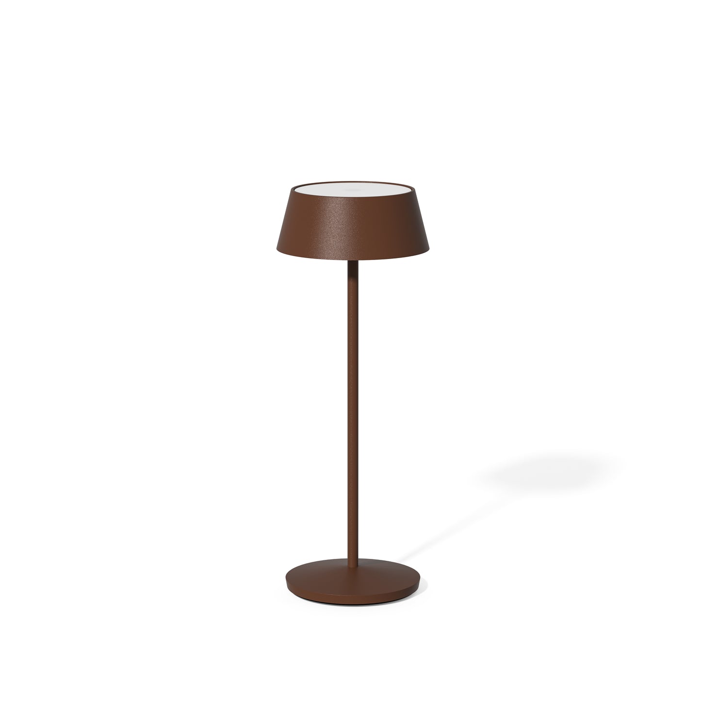 Lampe LED Saturn Ø11xH30cm Rustrød,1 stk