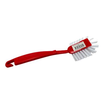 Opvaskebørste Blød/Medium Max Eco PET/RPP med Skrabekant Rød,1 stk