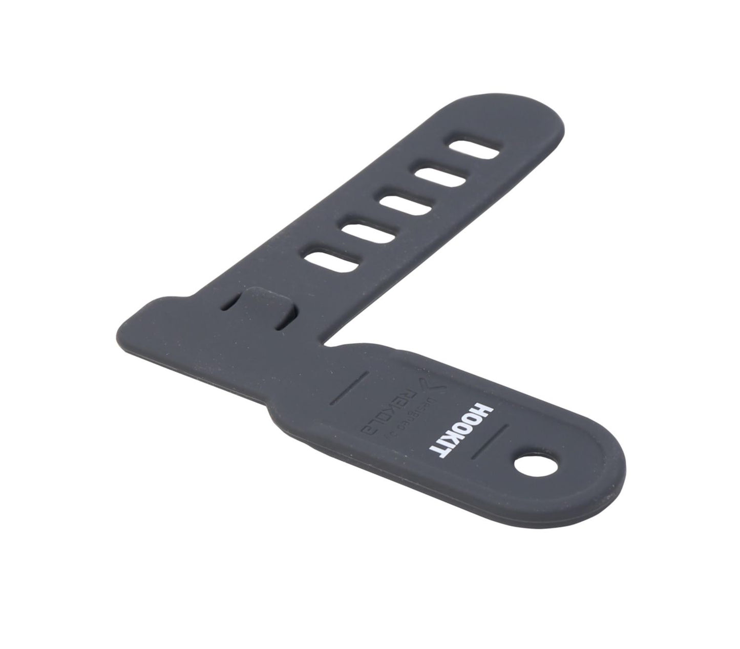 Krog Hookit Pro Rustfri stål/Gummi Grå til ophængning af redskaber,1 stk