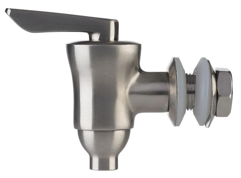 Taphane Til Glasbeholder L6xB5.5xH6.5cm Rustfri Stål,stk