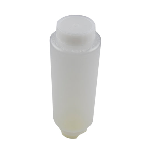 Plastflaske FIFO 500ml Ø5xH22cm Plast Hvid,1 stk