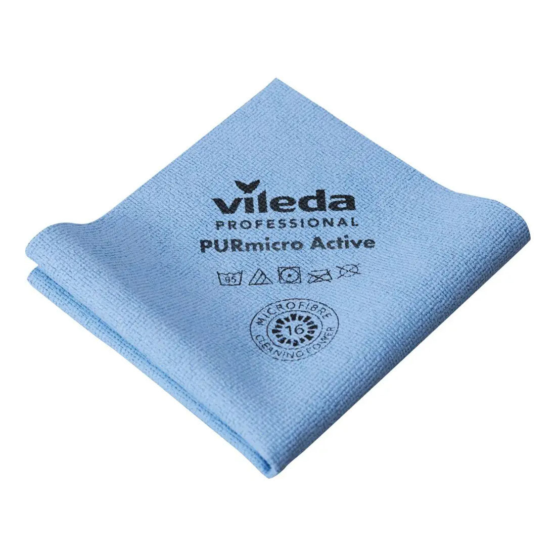 Microfiberklud PurMicro Active 38x35cm Blå PVA,5 stk/pk