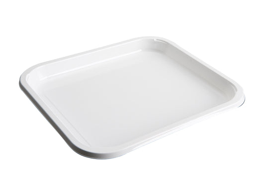 Sterilisationsbakke 1-rum C2290-1C 1400ml L290xB254xH25mm CPET CE-Mærket Hvid,208 stk/krt