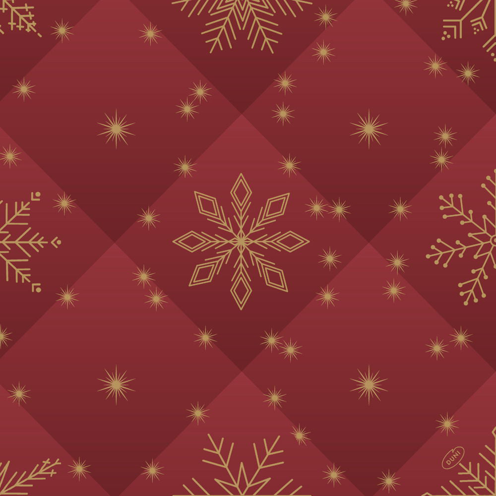 Serviet Bio Dunisoft 40x40cm Rhombus Bordeaux,60 stk/pk