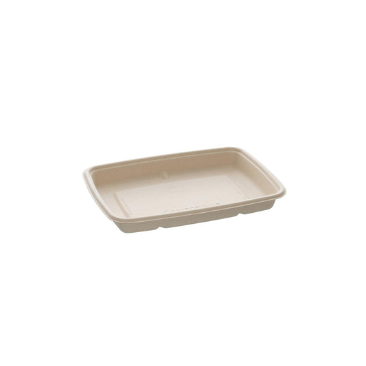 Bakke 600ml L229xB165xH29mm Bagasse Natur,75 stk/ps