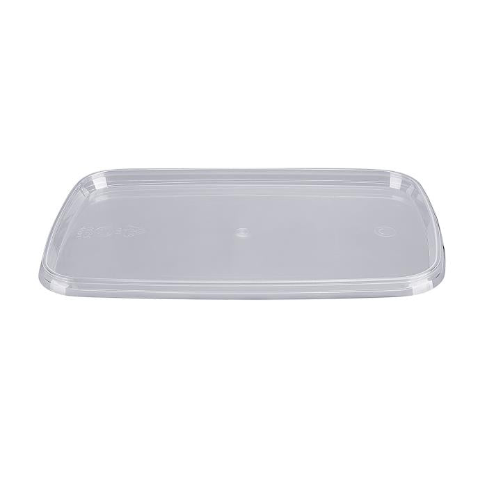 Plastlåg L192xB129xH8mm PP Til 1200ml Bøtte 1260stk Klar,stk