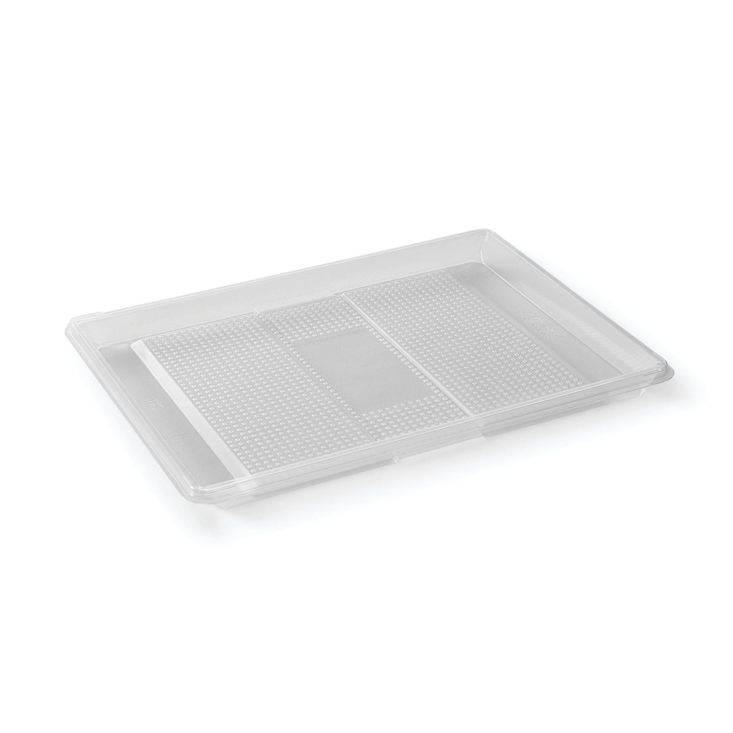 Bakke Zen Tapas 1-rum Rektangulær 1134ml L320xB250xH20mm RPET Klar,60 stk/ps