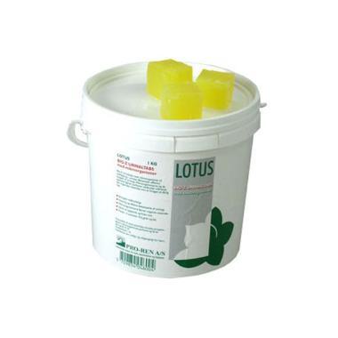 Urinalblok Lotus Bio-Z Citron med Farve/Parfume uden Gitter/Ophæng 1 kg,45 Stk/sp