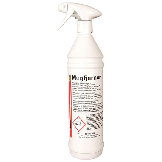 Mugfjerner Iduna 1ltr med BS-kapsel og Skumspray,1 ltr/fl