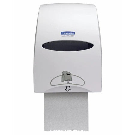 Dispenser Håndklæderulle Kimberly Clarck Elektronisk L41xB33xH26cm Hvid,1 stk/krt