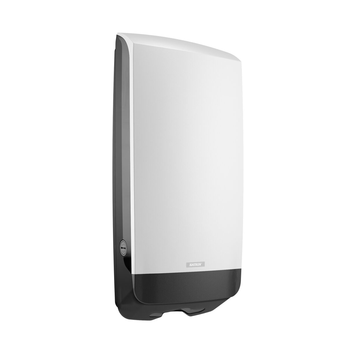 Dispenser Katrin Håndklædeark XL L14.6xB33.8xH73cm Plast Hvid,1 stk/krt