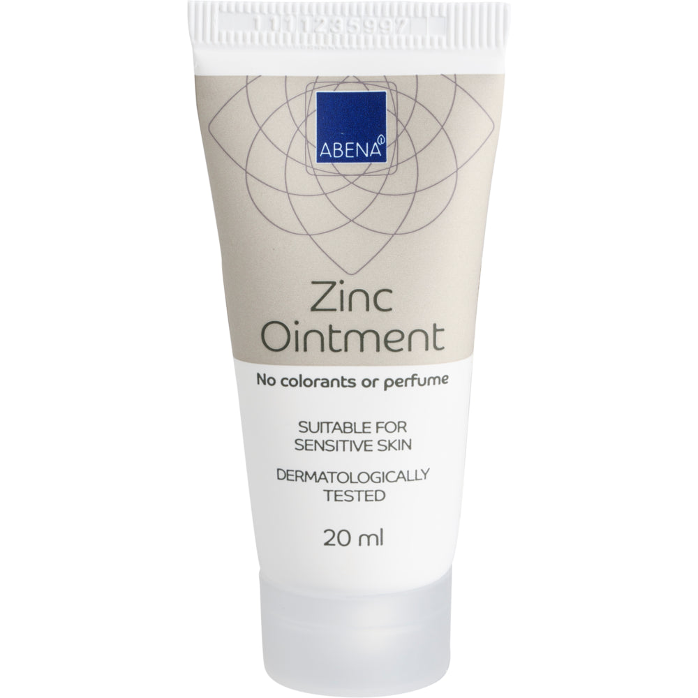 Zinksalve 20ml Svanemærket/Allergimærket med 20% zinkoxid uden Parfume,20 ml/tub