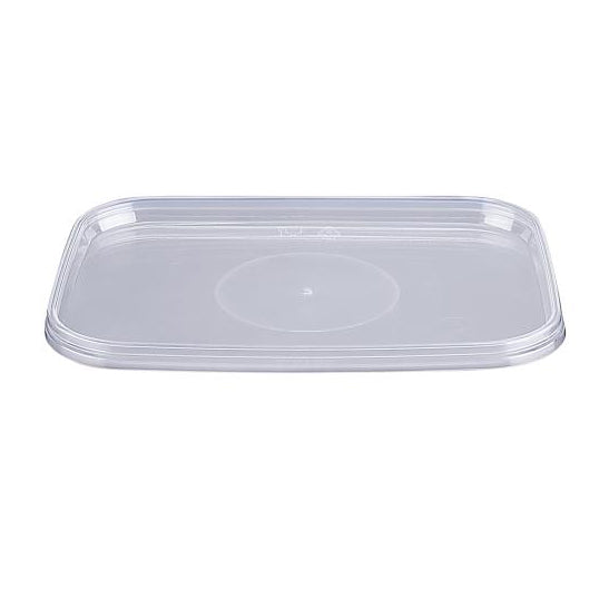 Plastlåg L120xB90xH10mm PP Til 275ml Bøtte 24 stk/ps Klar,24 stk/ps