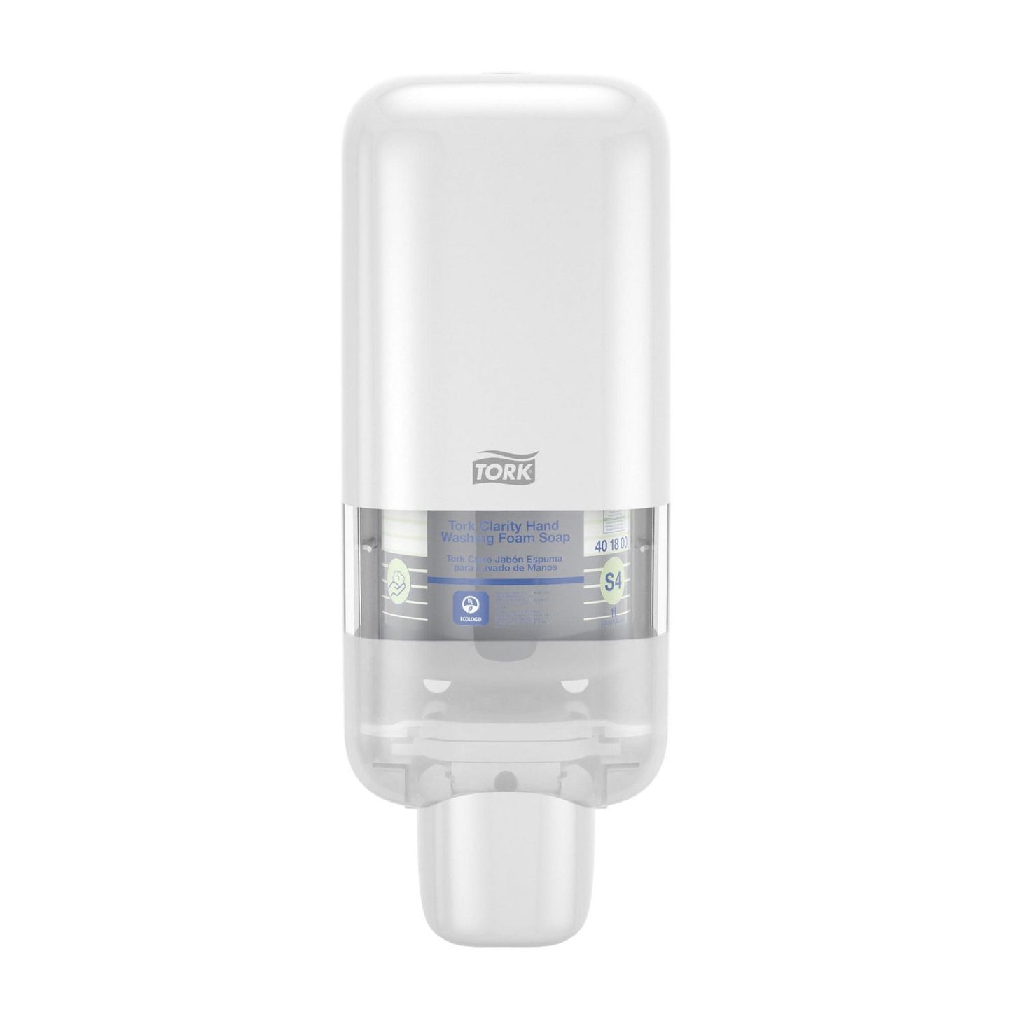 Dispenser Manuel Tork S4 1000ml Plast Hvid til sæbe/hånddesinfektion,1 stk