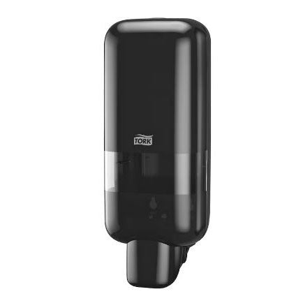 Dispenser Manuel Tork S4 1000ml Plast Sort til sæbe/hånddesinfektion,1 stk