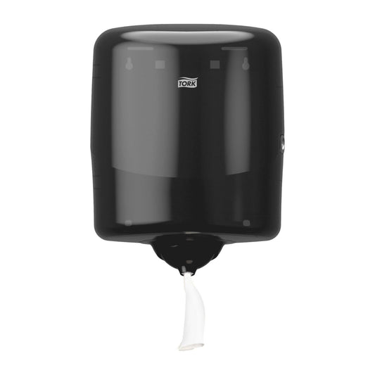 Dispenser Håndklæderulle Tork M4 Reflex L255xB239xH331mm Plast Sort,1 stk/krt